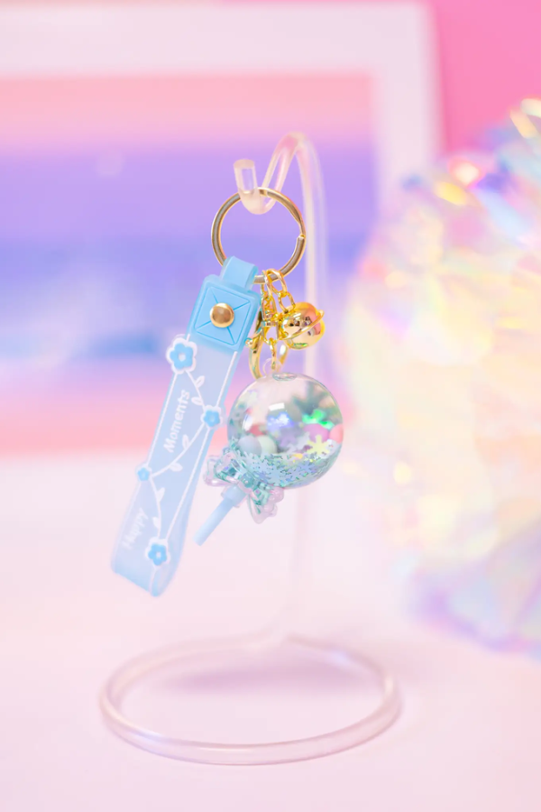 Floaty Lollipop Keychain with Strap