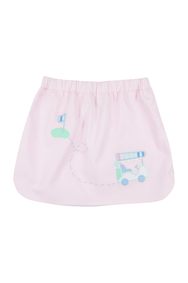Susanne Skirt Palm Beach Pink Golf Cart Applique