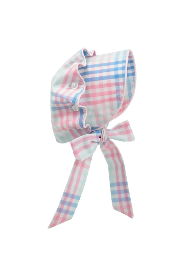 Dolly's Beaufort Bonnet - Spring Party Plaid