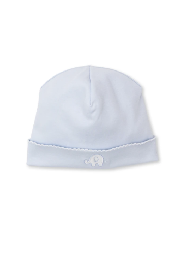 Pique Elephant Love Hat- Light Blue