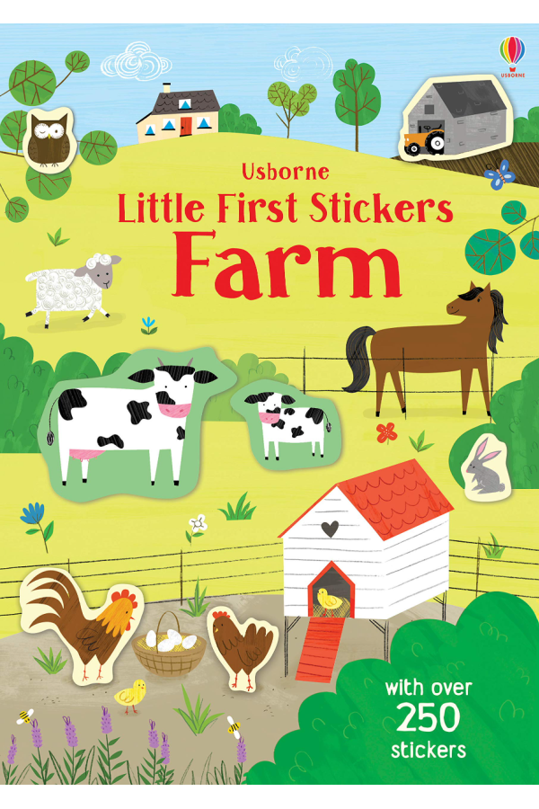 Little Stickers Farm Book