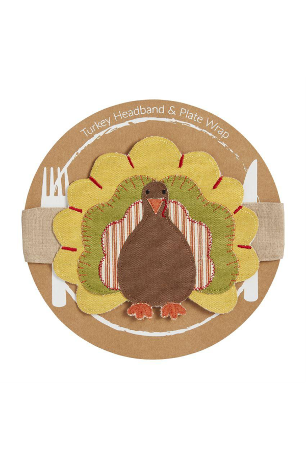 Turkey Headband and Plate Wrap
