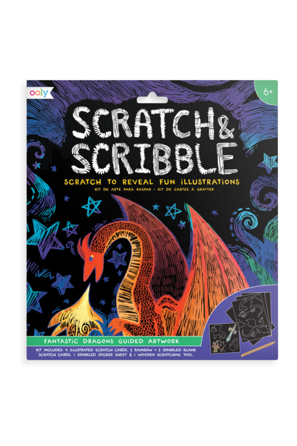 Scratch and Scribble - Fantastic Dragons