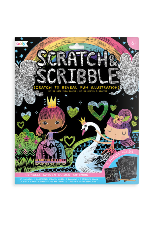 Scratch and Scribble - Princess Garden