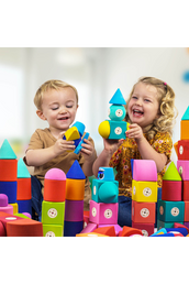 Blockaroos Magnetic Foam Blocks - Castle