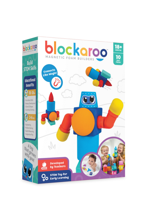 Blockaroos Magnetic Foam Blocks - Robot