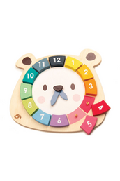 Bear Colors Clock