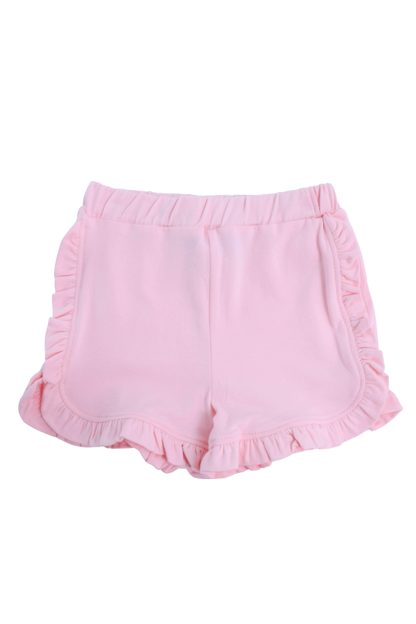 Ruffle Shorts - Light Pink