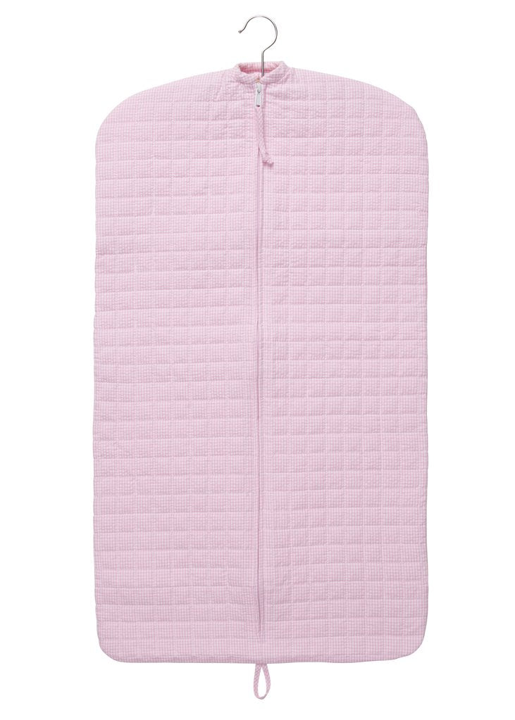 Light Pink Quilted Luggage