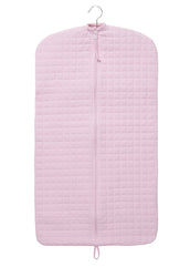 Light Pink Quilted Luggage
