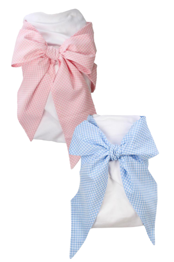 Bow Swaddle Gasparilla Gingham