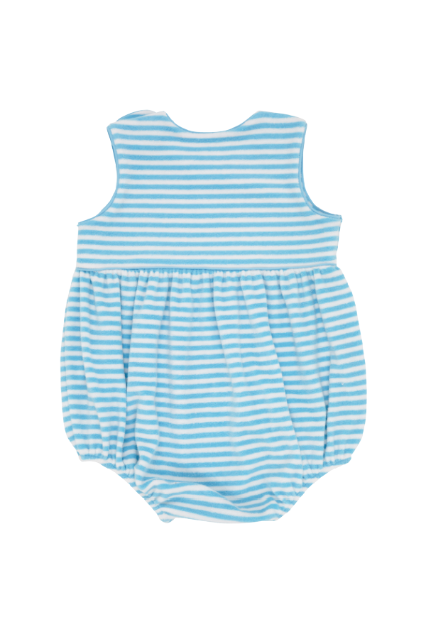 Bartlett Bubble - Terrycloth in Brookline Blue Stripe