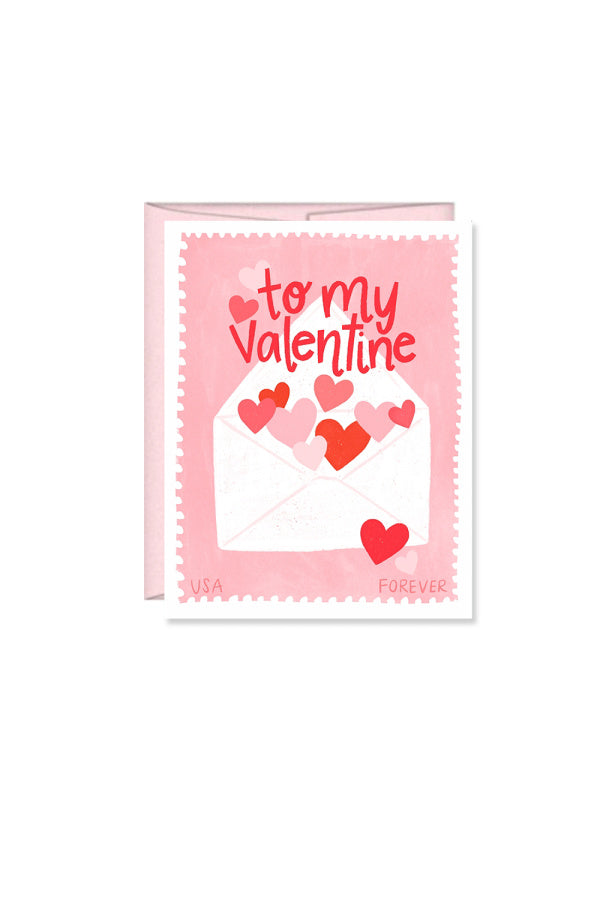 To My Valentine, Happy Valentines Day Card