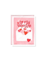 To My Valentine, Happy Valentines Day Card