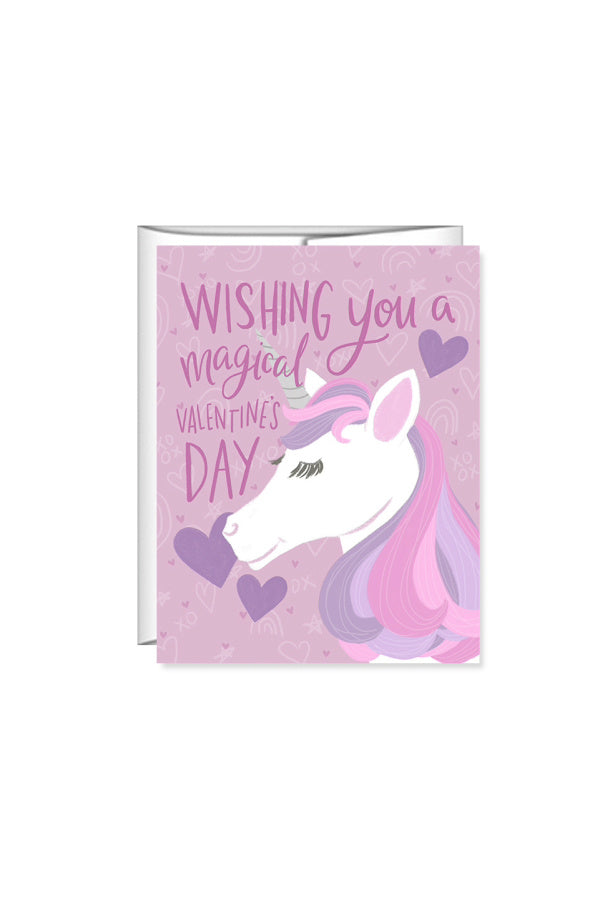 Unicorn Kids Valentine, Happy Valentine's Day