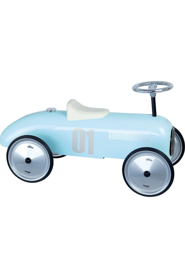 Light Blue Vintage Car