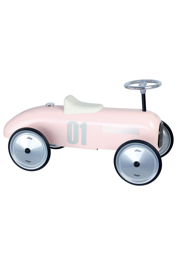 Light Pink Vintage Car