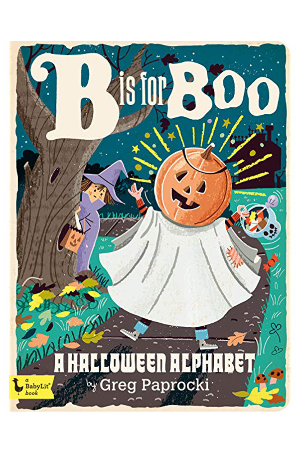 B is for Boo - Halloween Alphabet