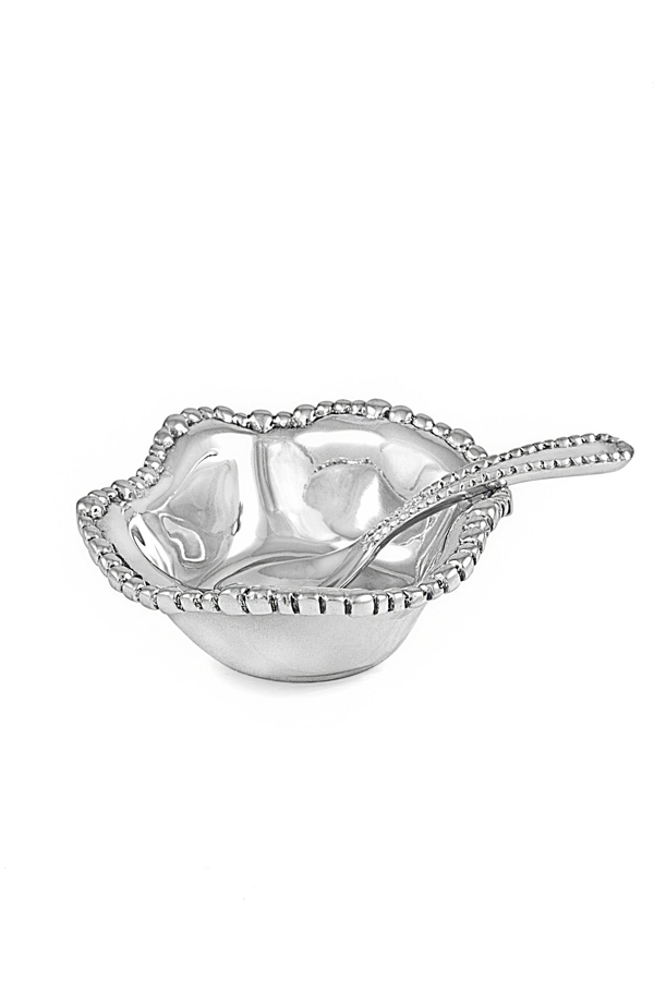 Giftables Organic Pearl Petit Bowl with Spoon