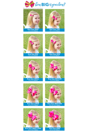 Classic Grosgrain Hair Bow - Medium