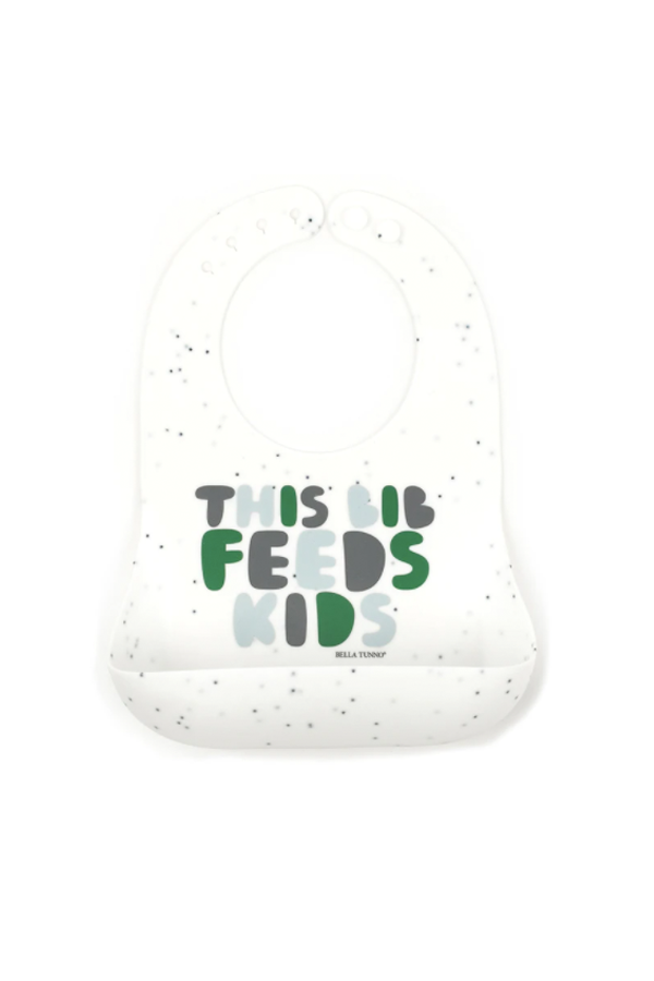 Green This Bib Feeds Kids Wonder Bib