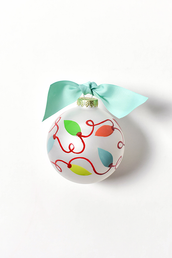 Twinkle Lights Glass Ornament