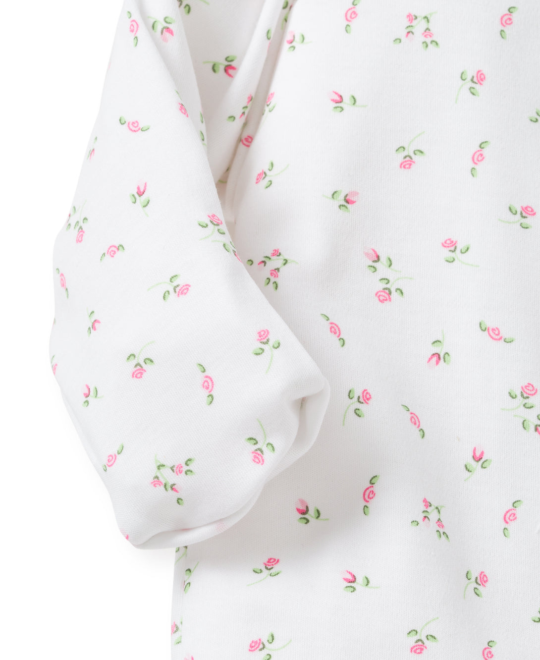 Garden Roses Print Footie