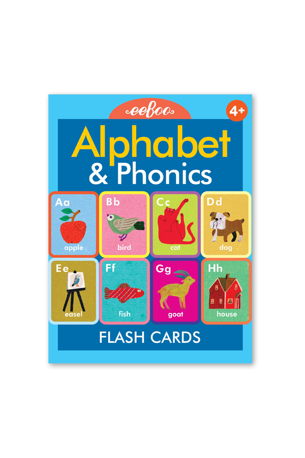 Alphabet and Phonics Flash Cards