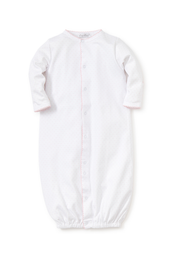 White/Pink New Kissy Dots Print Converter Gown