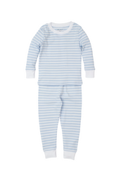 Team Stripes Light Blue Two Piece Pajamas