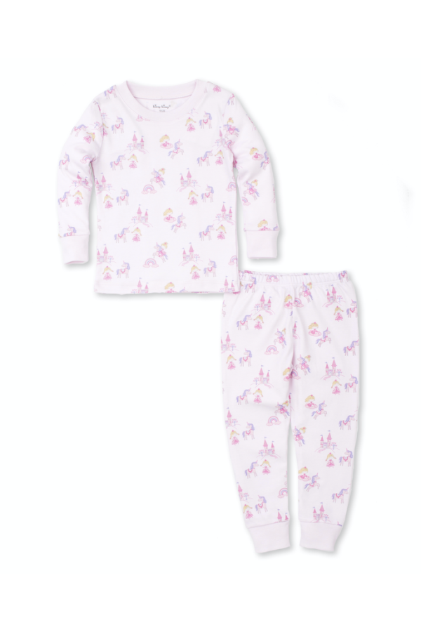 Unicorn Fairyland Print Two Piece Pajamas