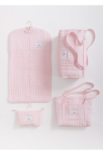 Bunny Quilted Luggage