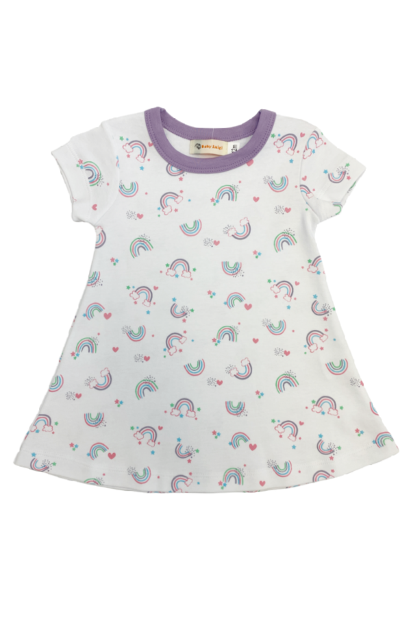 Rainbow Applique Luigi Dress main image 0