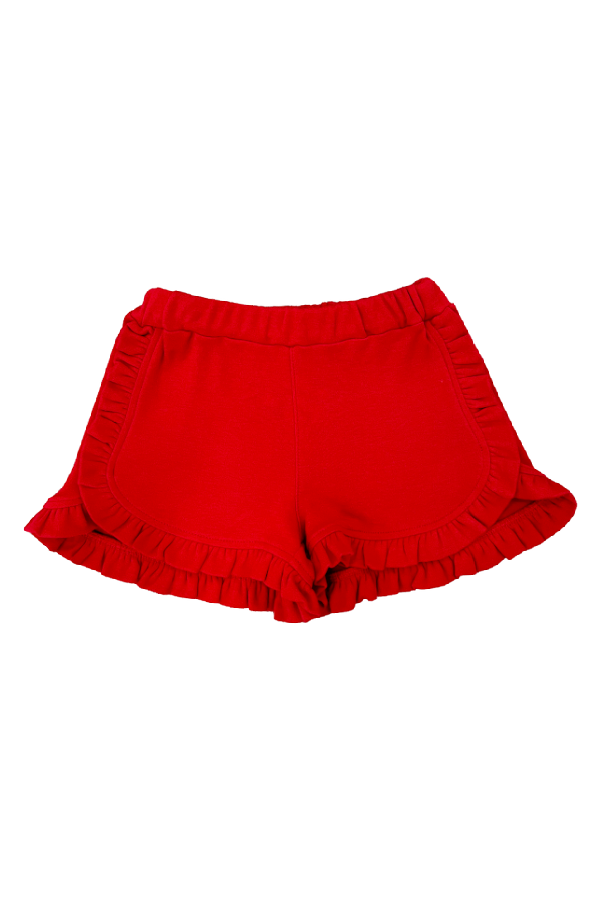 Solid Ruffle Shorts - More Colors – The Frilly Frog Solid Ruffle Shorts - More Colors – The Frilly Frog