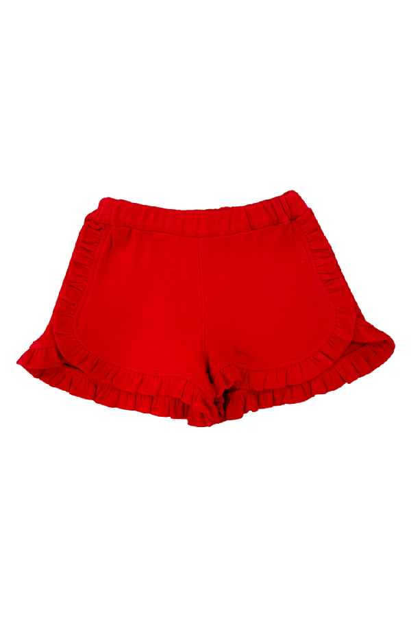 Solid Ruffle Shorts - More Colors
