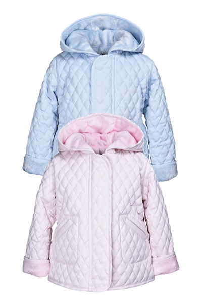 Hooded Quilted Barn Jacket - More Colors