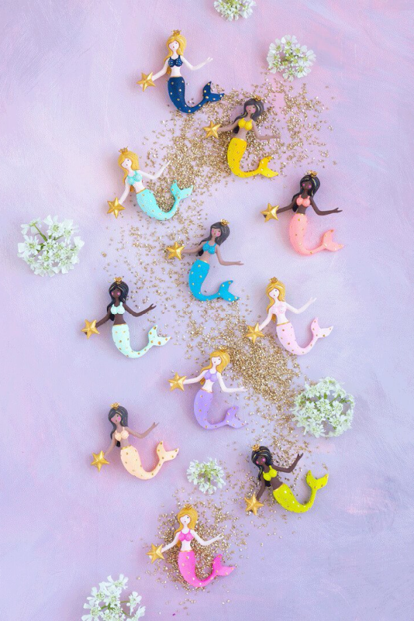 Mermaid Resin Ornament