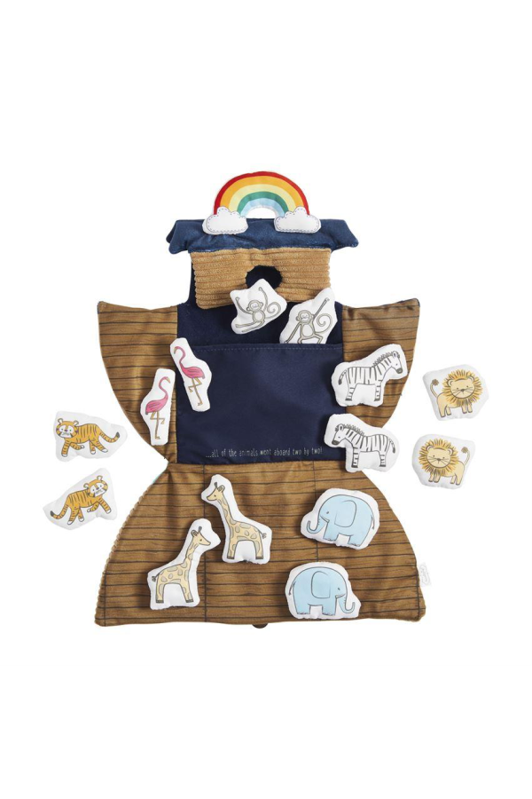 Noah's ark Plush Book Set