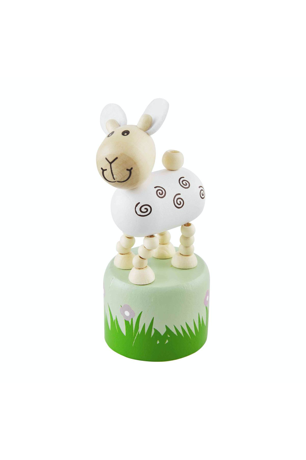 Lamb Collapsable Wood Toy