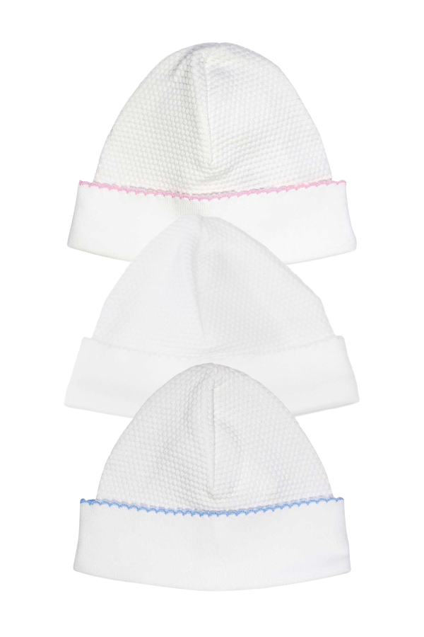 White Bubble Baby Hat