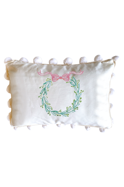 Monogrammable Lumbar Pillow with Insert