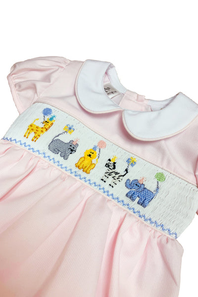 Party Animal Smocked Waist Bubble