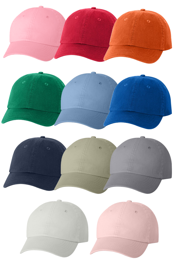 Solid Hat with Embroidery - Adult