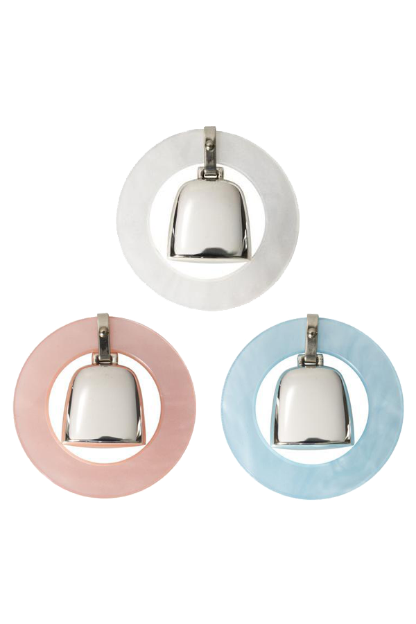 Silver teething deals ring