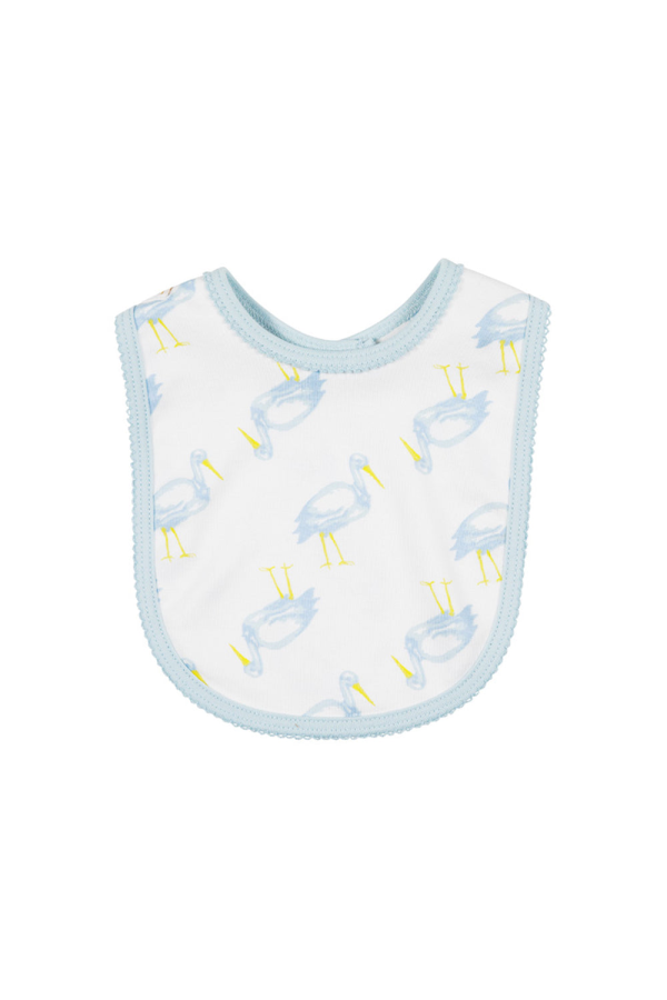 Burp Me Bib - Sir Proper Stork