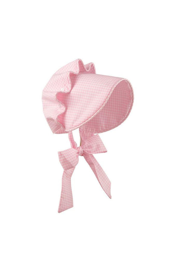 Beaufort Bonnet - Pink Greenbrier Gingham