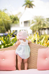 Beaufort Bonnet - Pink Greenbrier Gingham
