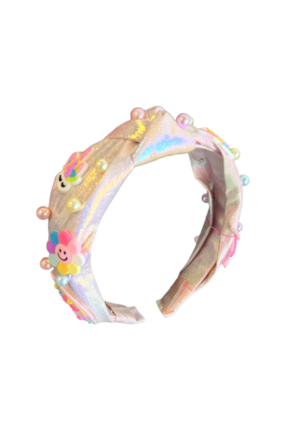 Unicorn Smiley Charm Headband