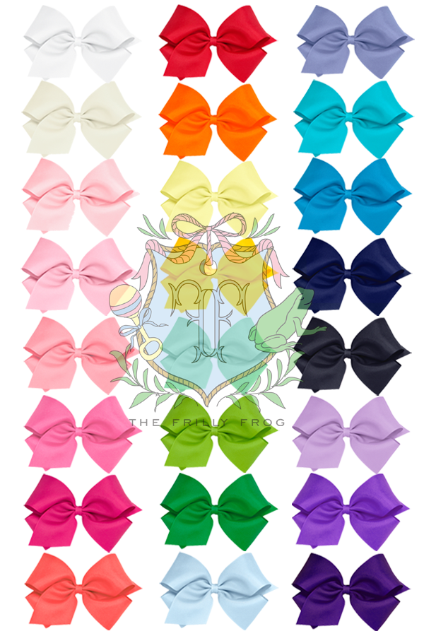 Classic Grosgrain Hair Bow -  King