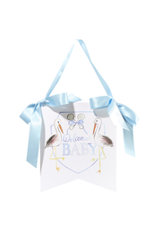 "Welcome Baby" Stork Hanger